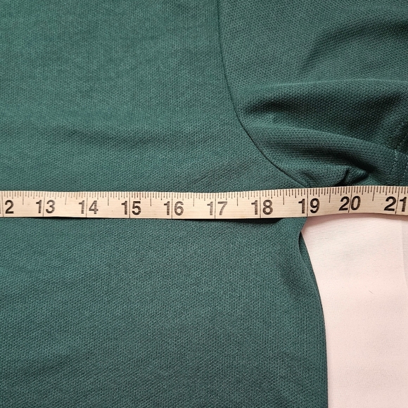 Athletic Works Mens Green Driworks Short Sleeve Shirt Size Small - Picture 8 of 10
